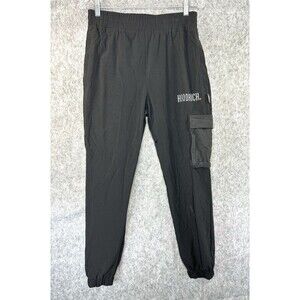 Hoodrich Cargo Jogger Nylon Pants Men's Small Black Streetwear